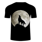Howling Wolf Moon T Shirt | Wolf-Horde